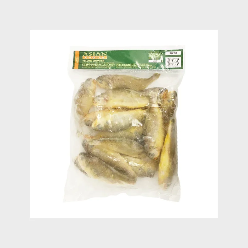 Asian Choice Yellow Croaker W/R 50/70 1 KG (0)