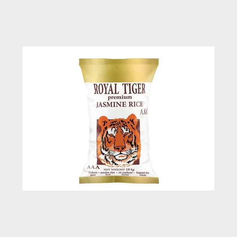 Royal Tiger jasmin ris premium kvalitet 18 kg.