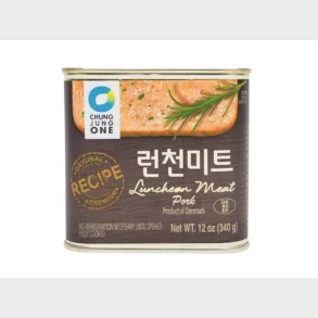 Luncheon Meat Pork Chung Jung One 340 g.