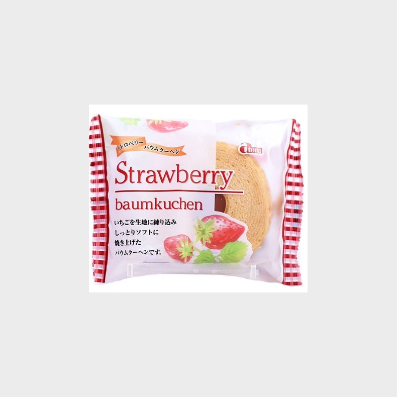 Atom Strawberry Baumkuchen  80g