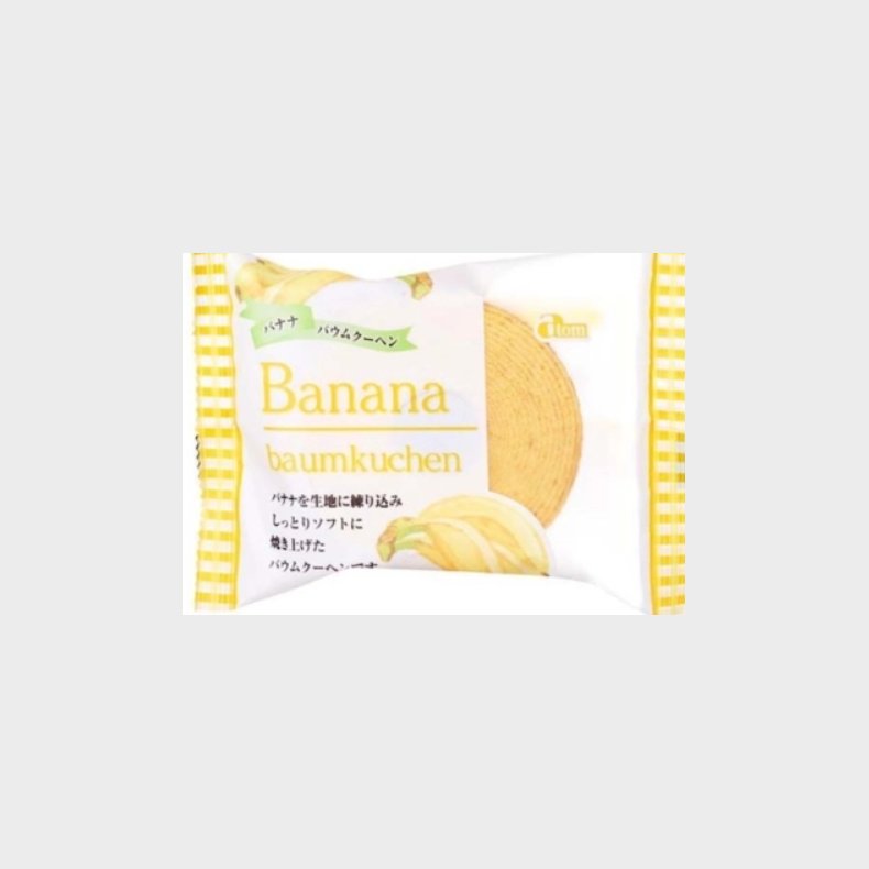 Atom Banana Baumkuchen 80g