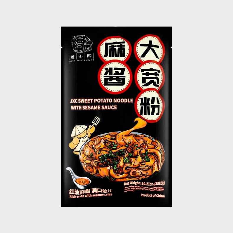 JXC sweatpotato noodle with sesame paste 289.5g 