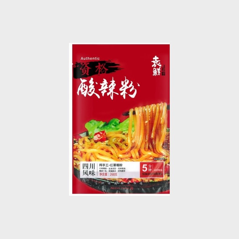 yuanxian Instant Noodle sour and spicy Flavour 276g 