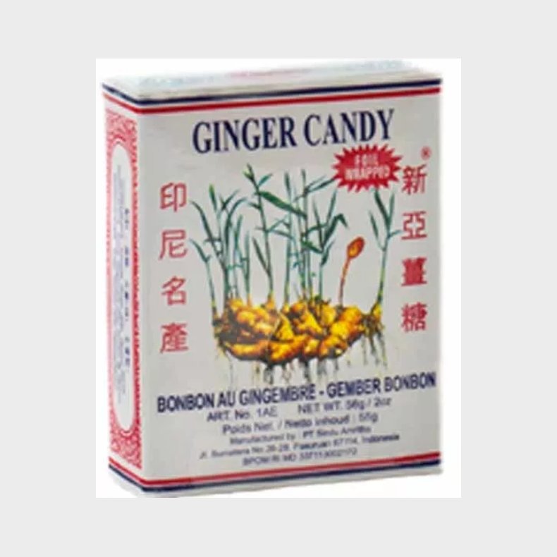 sina ginger original chews 56g