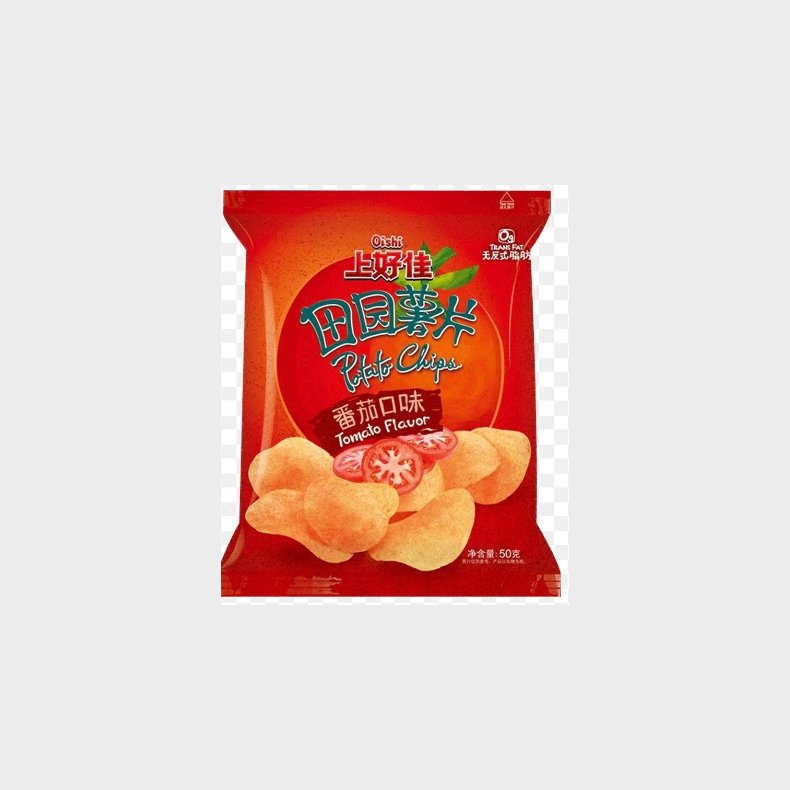 oishi tomato chips 40g