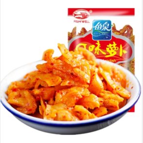 fish well seasoned radish 60g