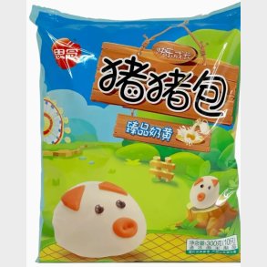  synear Steamed Bread With Custard Filling in Pig Shape 300g 