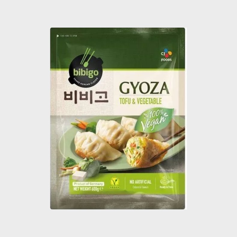 bibigo tofu and vegetable gyoza 600g