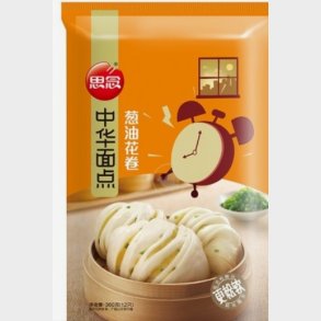 synear scallion flavour flower roll 360g