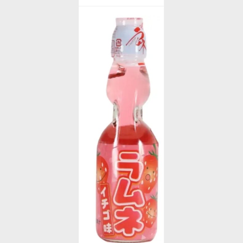   Hatakosen ramune strawberry 200 ml