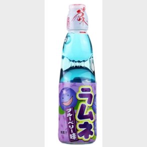 Hatakosen ramune blueberry 200 ml.