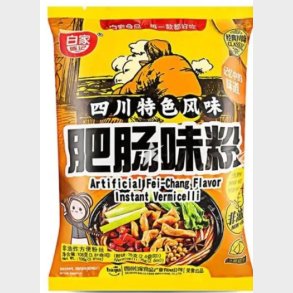 Baijia Instant Sweet Potato Vermicelli - Spicy Artificial Fei Chang Flavour 108g