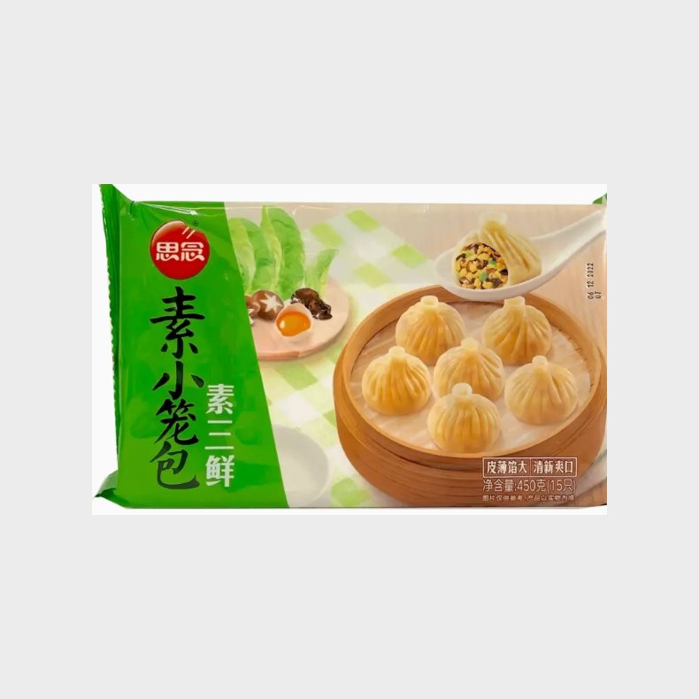 synear Xiao Long Bao With Vegetable Filling Frozen 450g 