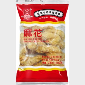 six fortune dough twist cookie 85g