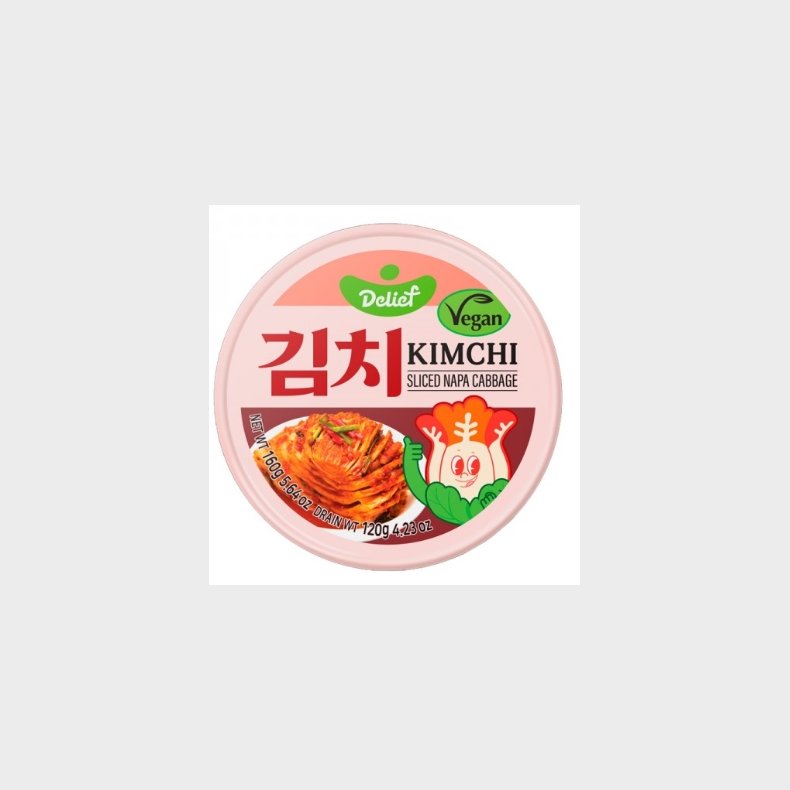 delief kimchi sliced napa cabage 120g