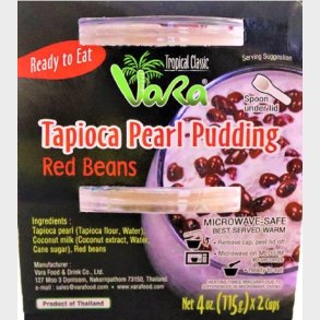 tapioca pearl pudding redbean 2*115g