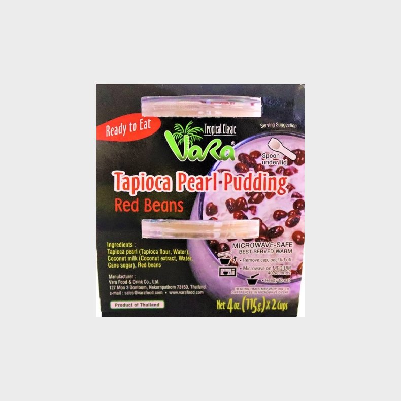 tapioca pearl pudding redbean 2*115g