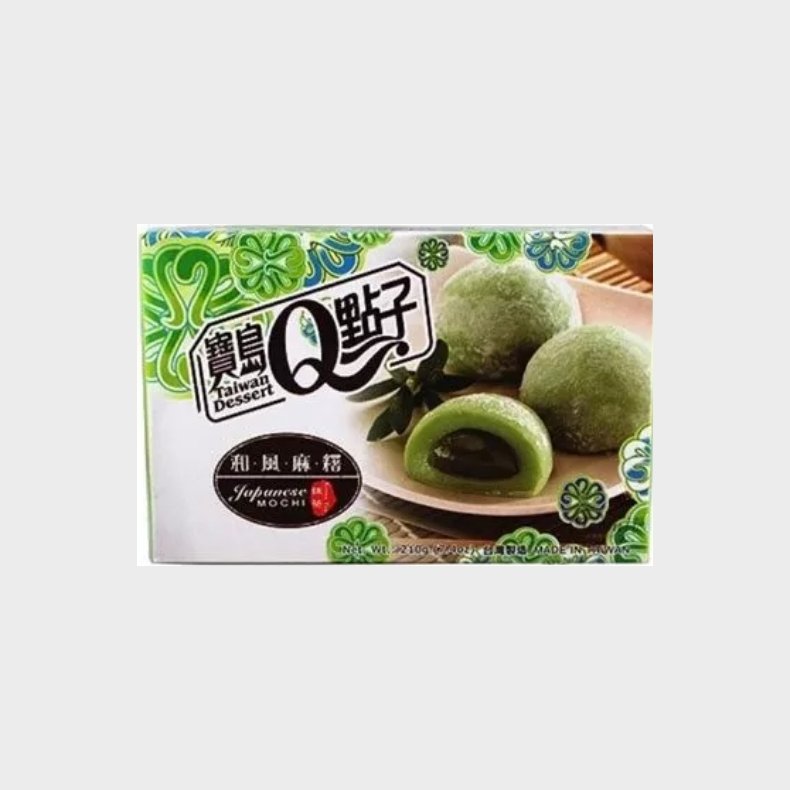 He Fong Green Tea Mochi (Grn Te) 210 g.