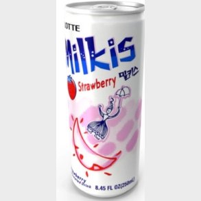 Milkis Korean Cream Soda 250ml - Jordbr & Yoghurt Sodavand