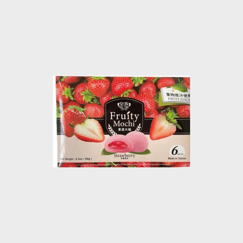 royal frutity mochi strawberry 180g