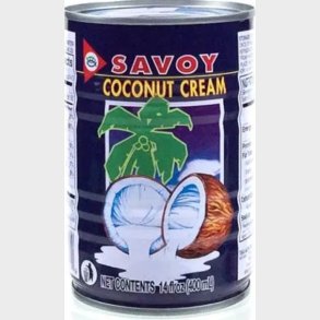 Savoy coconut cream til dessert 400ml.