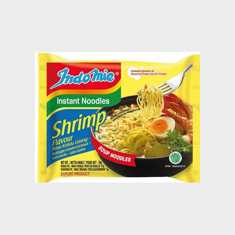 Indomie Instant Noodles Shrimp  70g