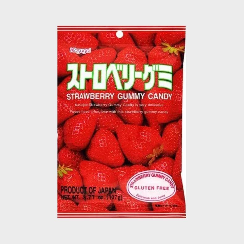 Kasugai Strawberry Gummies 107 g.