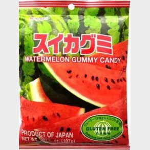 Kasugai Watermelon Gummy Candy 107 g.
