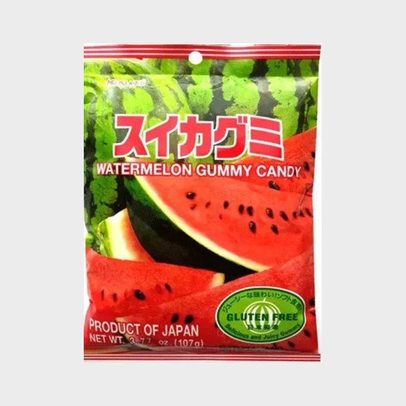 Kasugai Watermelon Gummy Candy 107 g.