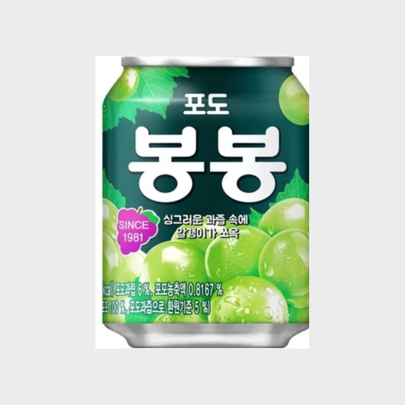 Haitai White Grape Pulp Drink - Koreansk Drue Drik 238ml