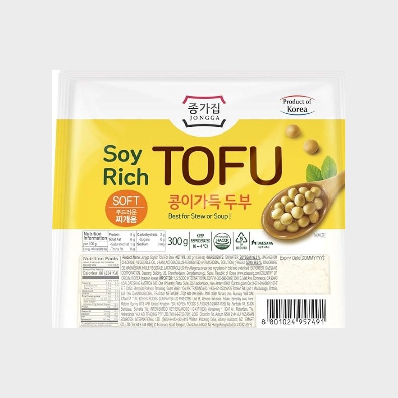 Soyrich Tofu til Gryderet 300g