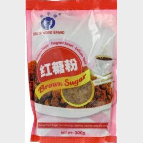 Brown Sugar (brunt sukker fra sukkerrr) South Word 300 g.