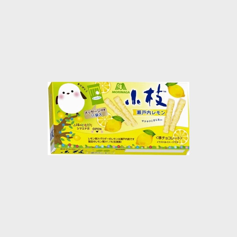 Morinaga Krispig Snackspinne Citron &amp; Choklad 59.4g