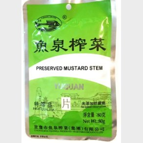 FISH WELL Mustard Vegetable Strips 80g