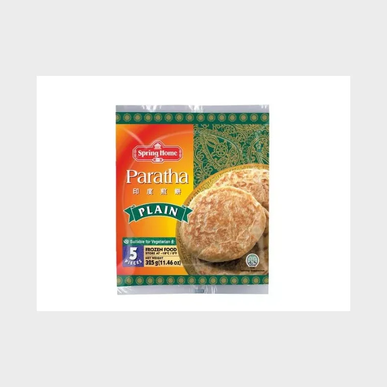  Springhome Paratha Plain 5 stk. 325 g. (frostvare)