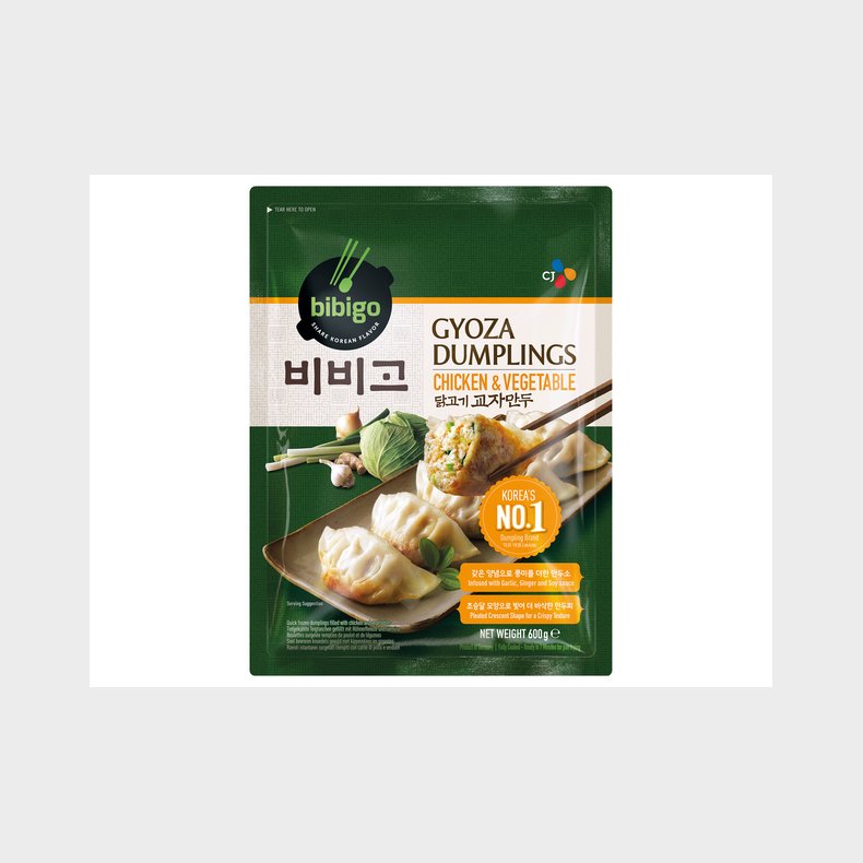 BIBIGO Gyoza Kylling og Grntsager   600g