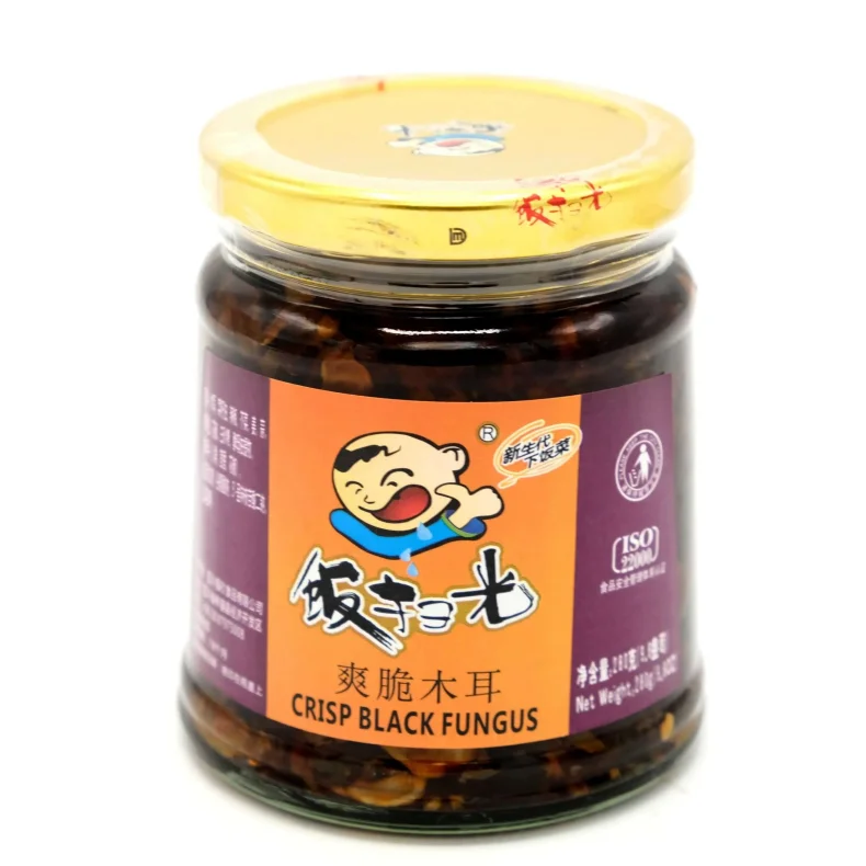 FSG Pickled Mu-Er mushrooms spicy 280g