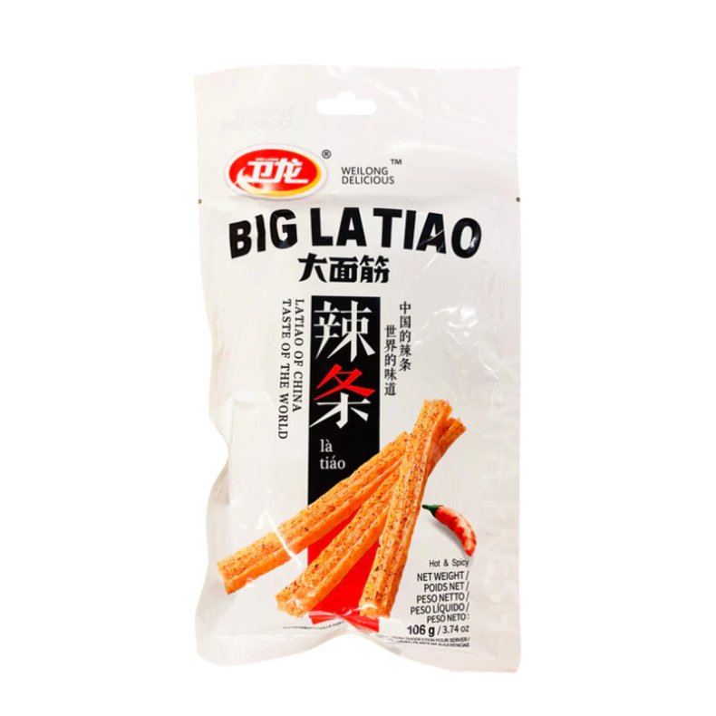 Weilong Big Gluten Spicy Sticks 106g