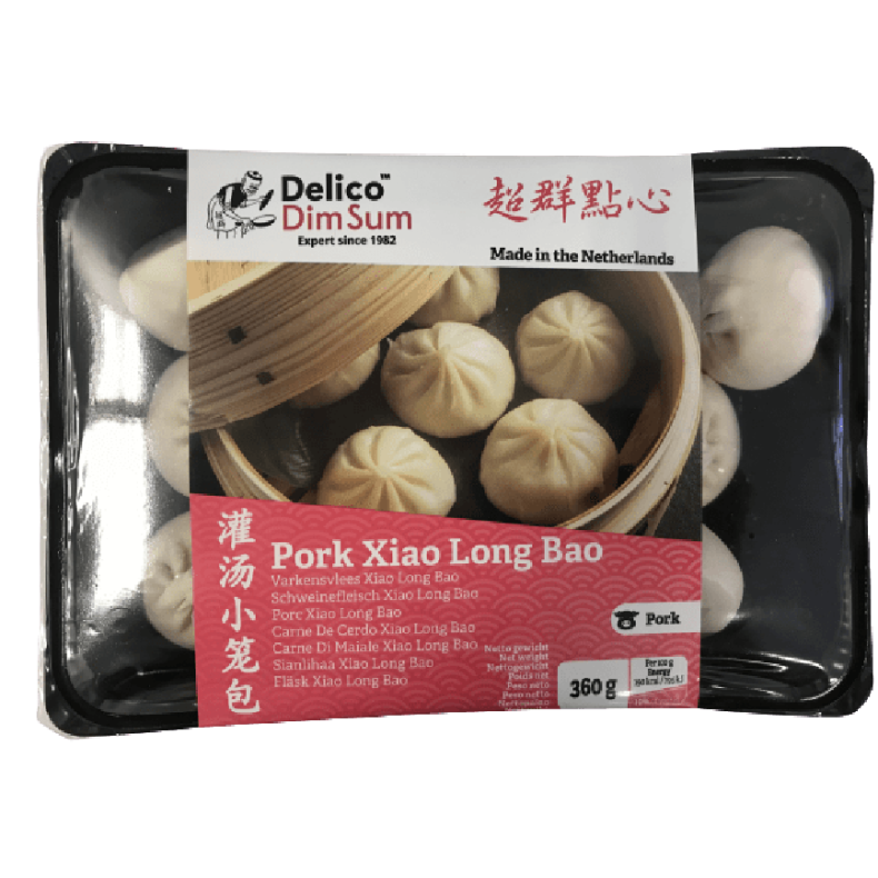 Delico Food Frozen Pork Xiao Long Bao 12pc 360g