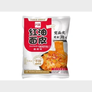  Baijia Broad Noodle Hot Spicy Flavour 110 g.