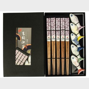 Chopsticks Set Fish 5 PAIR