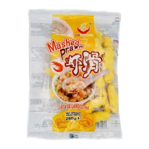 Hotpot Authentic Brand Mashed Prawn 正點牌蝦滑 280g (Frozen)