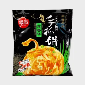 Roti Paratha Pancake With Green Onions Flavor Frozen 450g