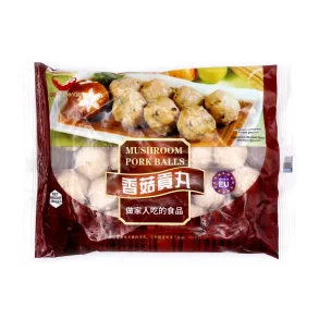 Hotpot Authentic (Zheng Dian) Mushroom Pork Balls 正点香菇贡丸 360g (Frozen)
