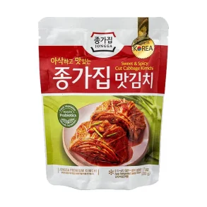 Jongga Sweet & Spice Cut Cabbage Kimchi  200g