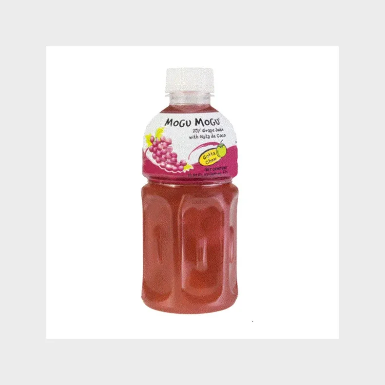 Mogu Mogu Grape with Nata de Coco  320mL