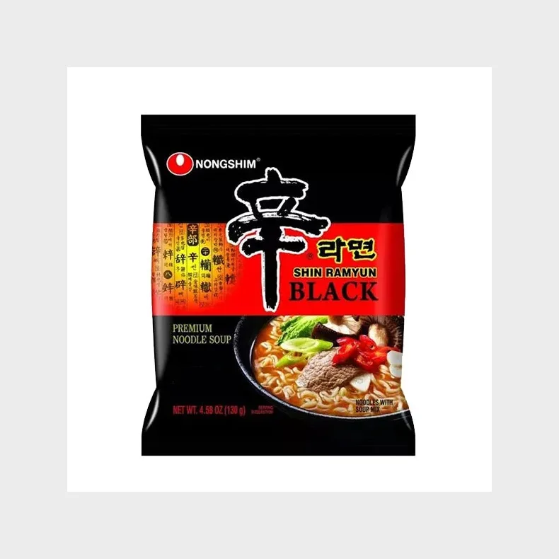 Nongshim Premium Shin Ramyun Black Noodle  130g