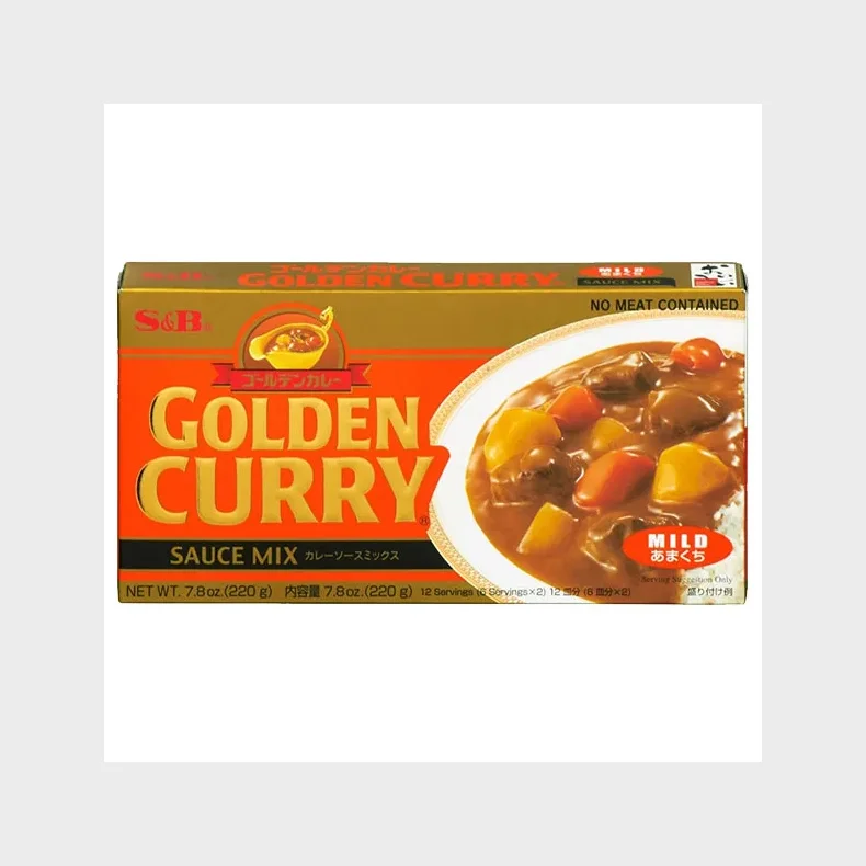 S&B Golden Curry Mild  220g