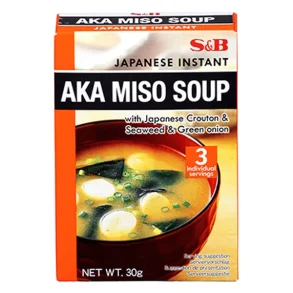 S&B Instant Aka Miso Soup  30g