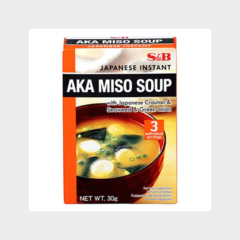 S&B Instant Aka Miso Soup  30g